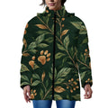 Golden Paws Botanical Quilted Hooded Coat